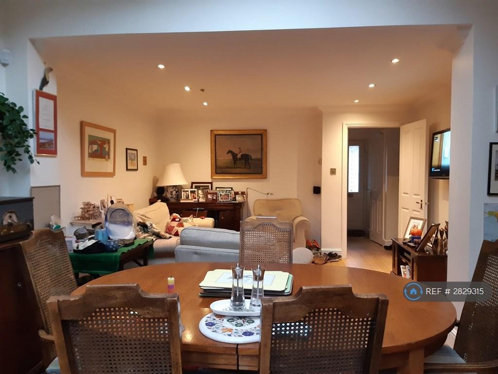 Shared Sitting + Dining Area