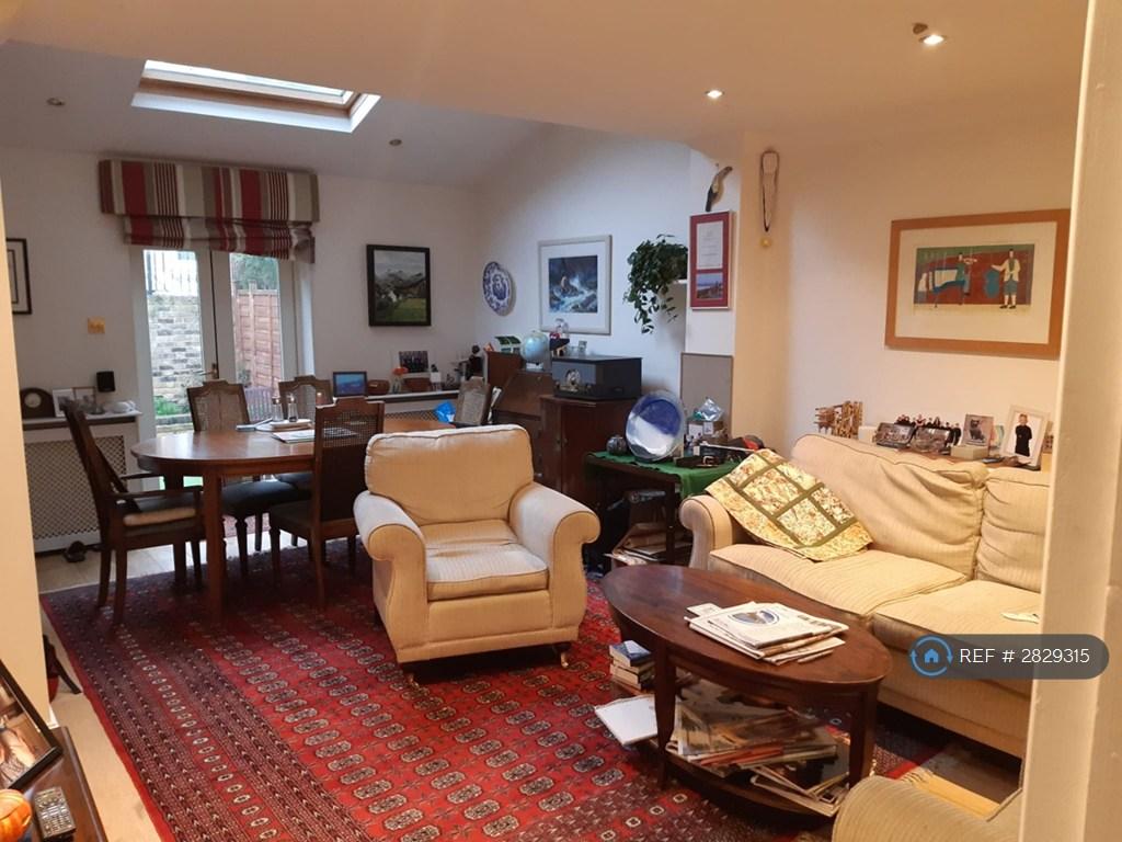 Shared Sitting + Dining Room View To The Garden