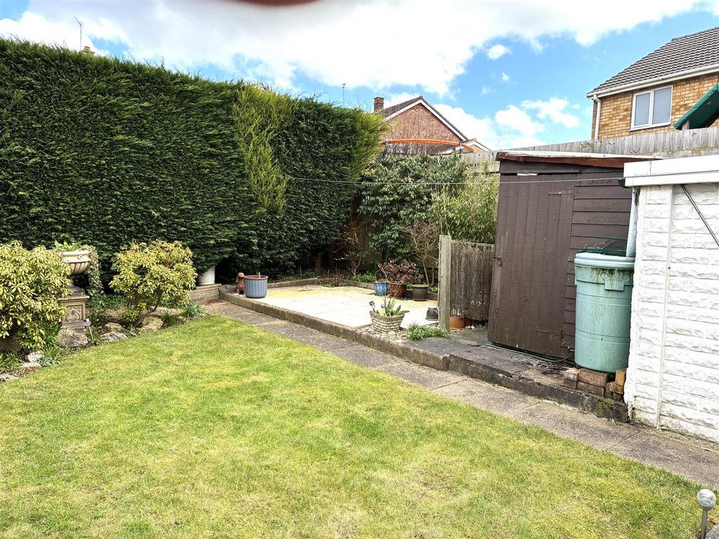 Rear garden