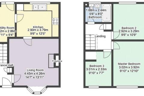 3 bedroom terraced house to rent, Queens Bower Road, Nottingham NG5