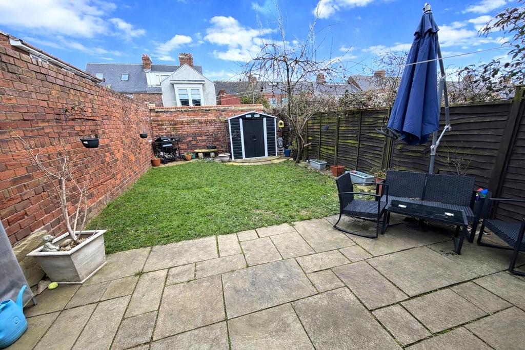 Rear garden