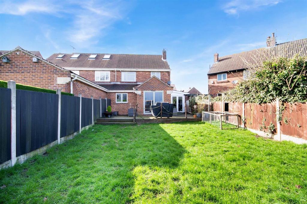 Rear of Property