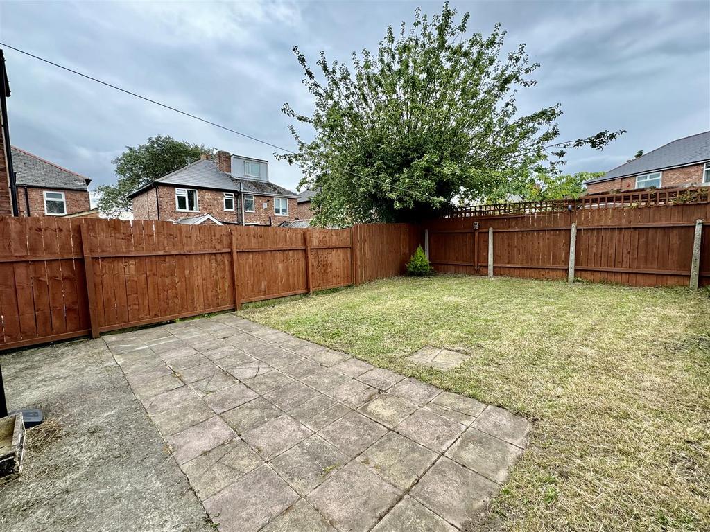 Rear garden