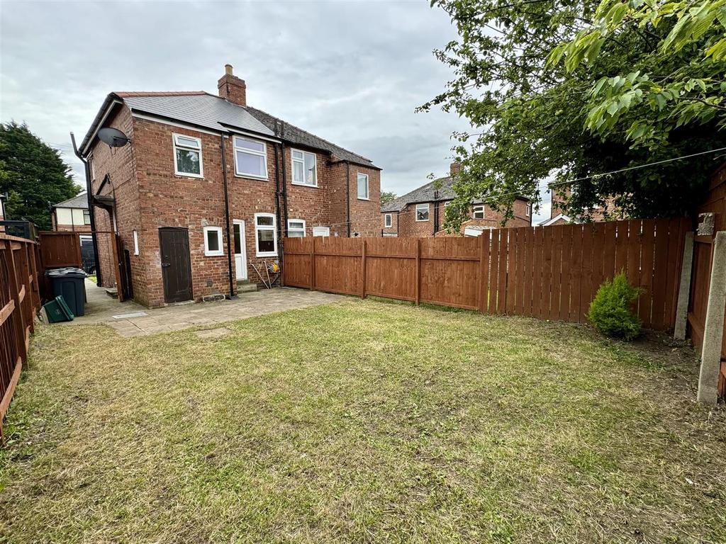 Rear garden