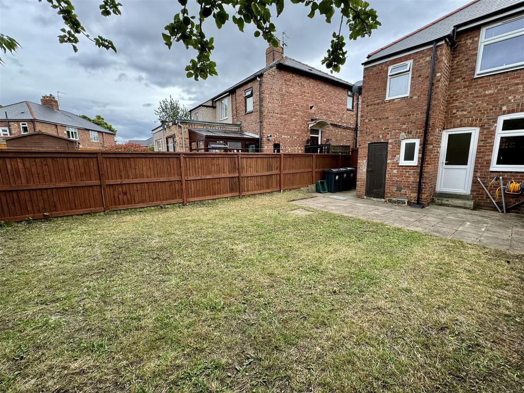 Rear garden