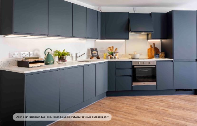 2 bed kitchen left