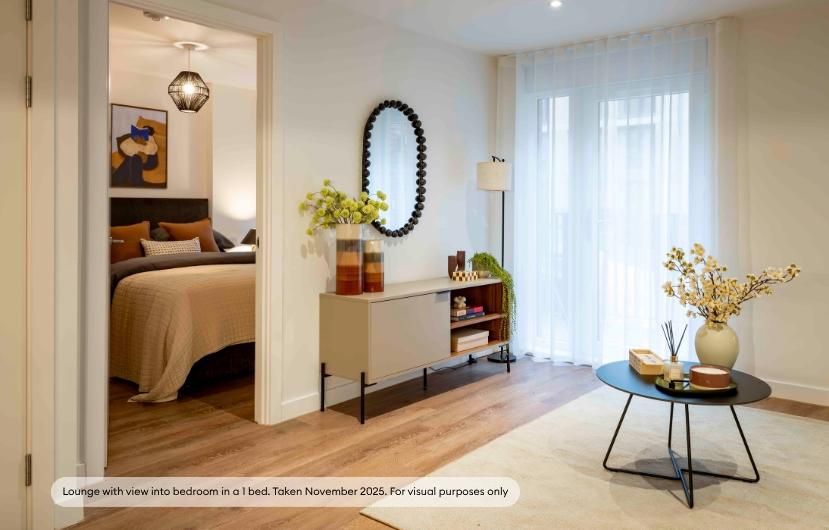 1 bed Lounge with...