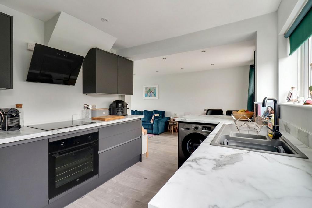 Kitchen, open plan living