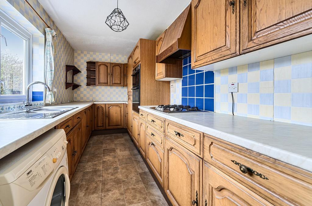 Galley style kitchen