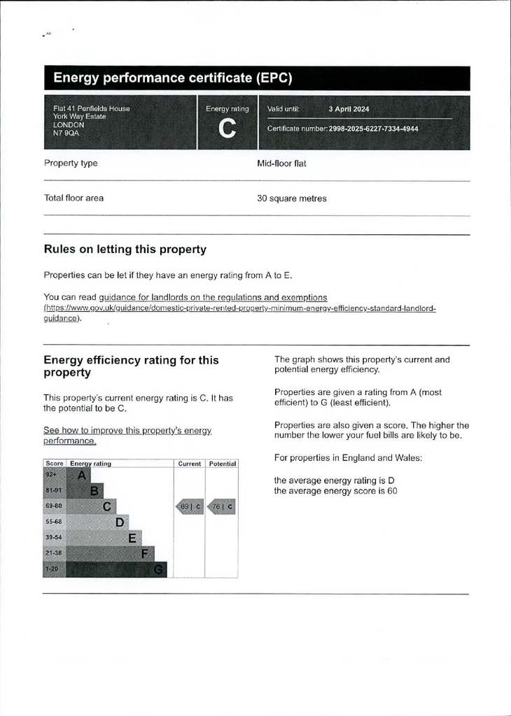 EPC Certificate