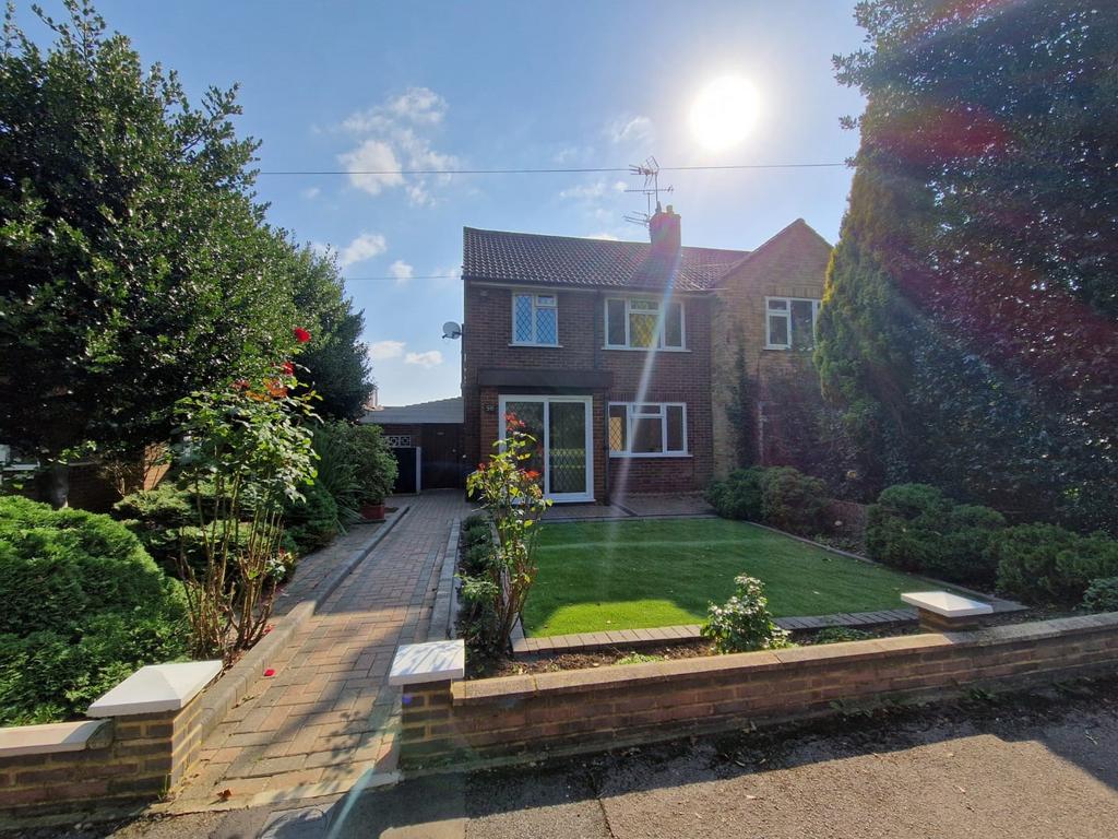 Outside front