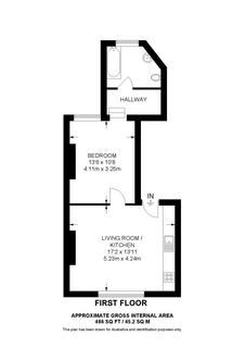 1 bedroom flat for sale, Crouch Hill, London, N8