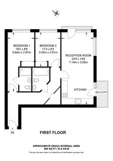 2 bedroom flat for sale, Isis House, 5 Worcester Close, London, SE20