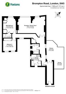 2 bedroom flat for sale, Ovington Court, Brompton Road, London, SW3