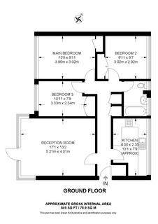 3 bedroom flat for sale, Horne House, Master Gunner Place, London, SE18