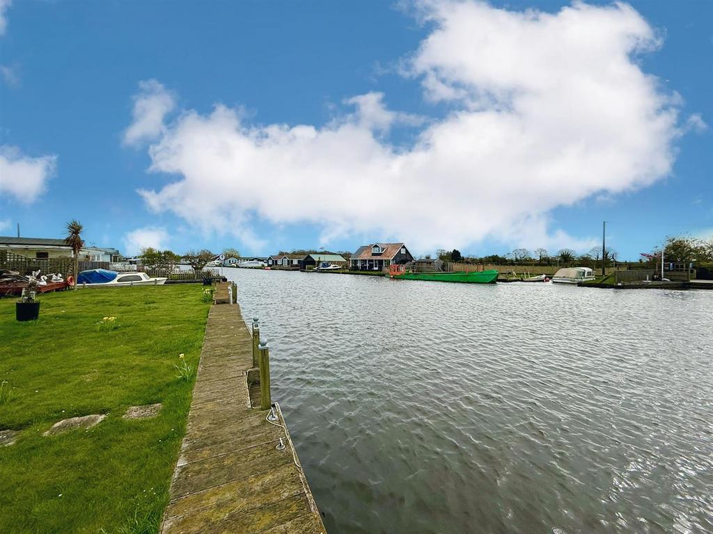 Upriver view