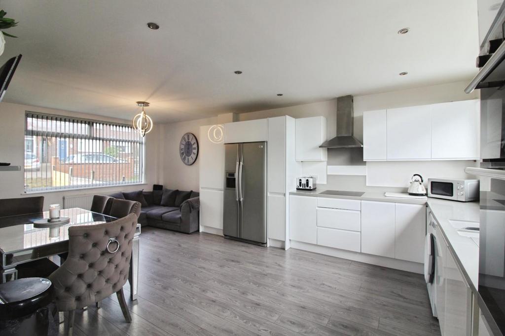 Open plan kitchen
