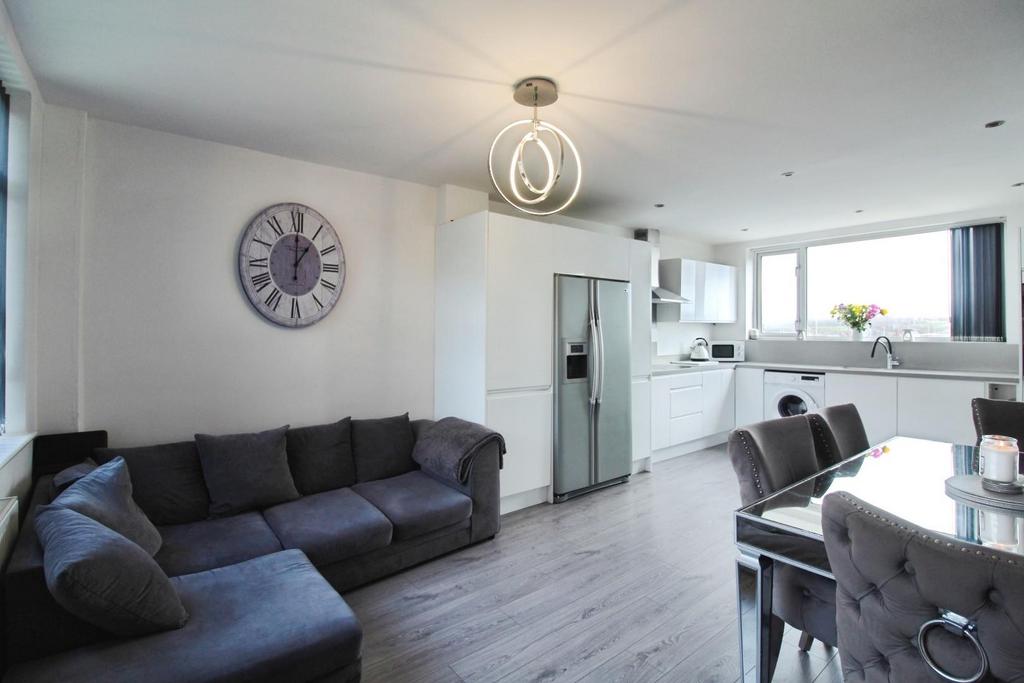Open plan kitchen