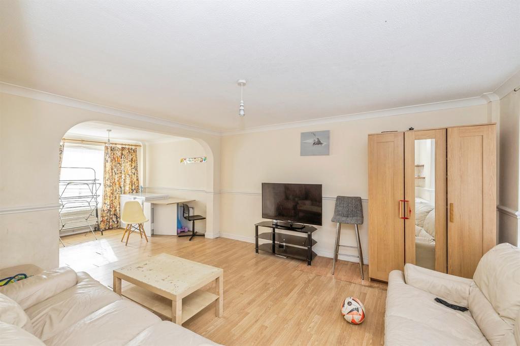 Open-plan living area