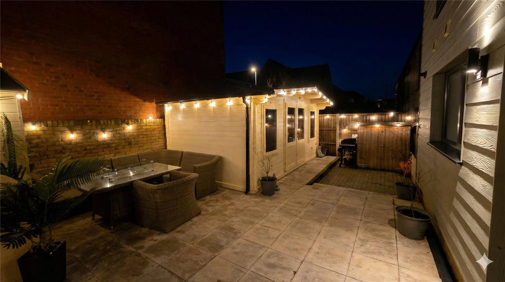 Garden At Night