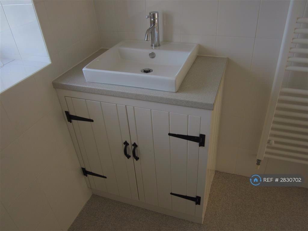 Bathroom Basin And Fitted Cupboard