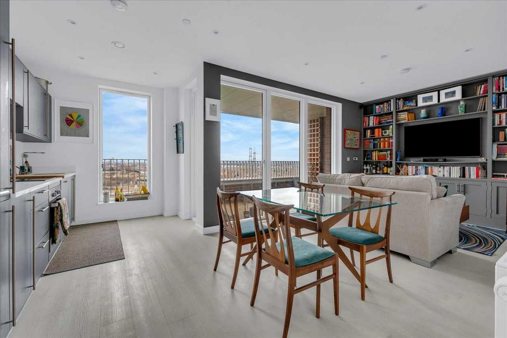 Open plan kitchen