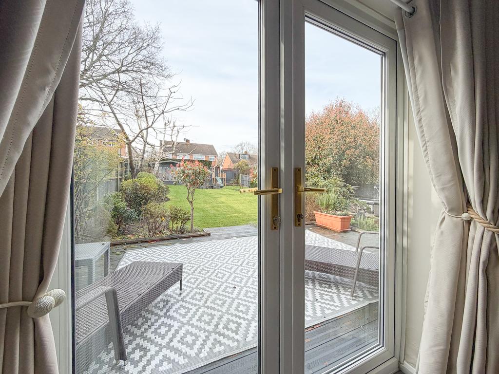 View from reception room