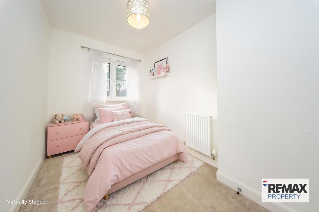 Virtually Staged Bedroom 3