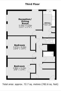 2 bedroom flat to rent, Nevill Court, Edith Terrace, London