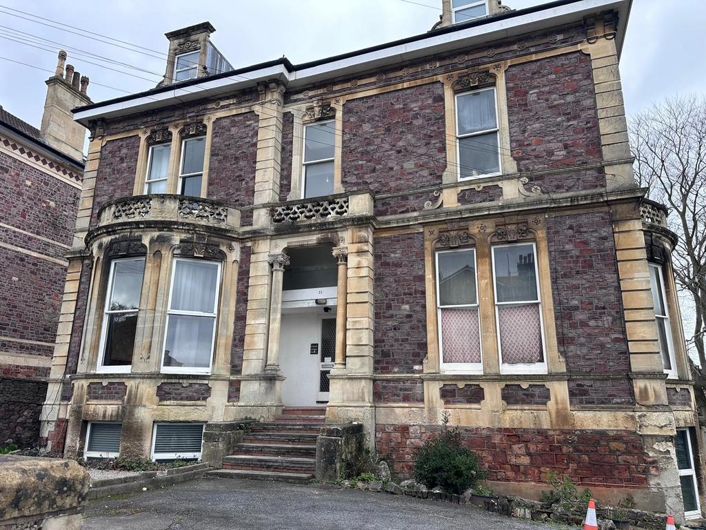 Attractive period stone-front building with orn...