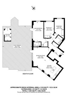 3 bedroom flat for sale, Seren Park Gardens, London, SE3