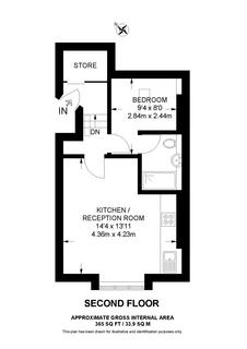 1 bedroom flat for sale, Streatham High Road, London, SW16