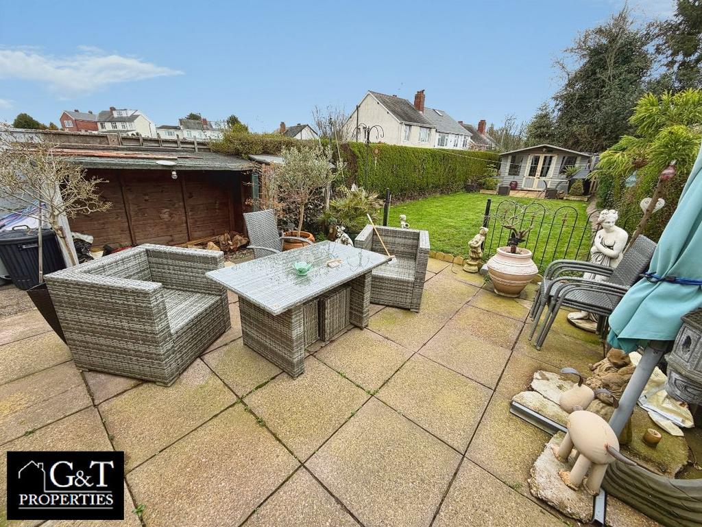Rear garden