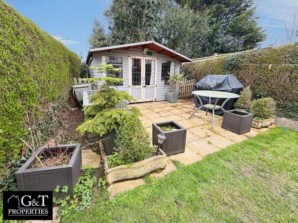 Rear garden