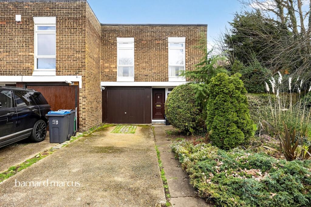 House exterior, off-street parking