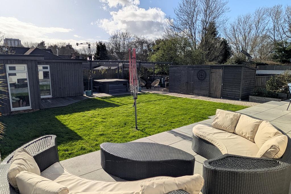 Rear garden