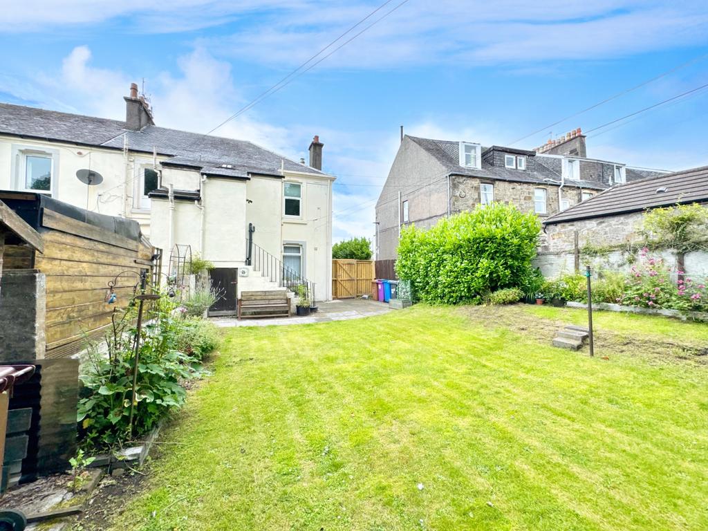 Mains Road, Beith rear garden pic