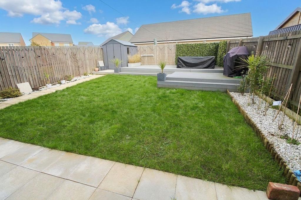 Rear garden