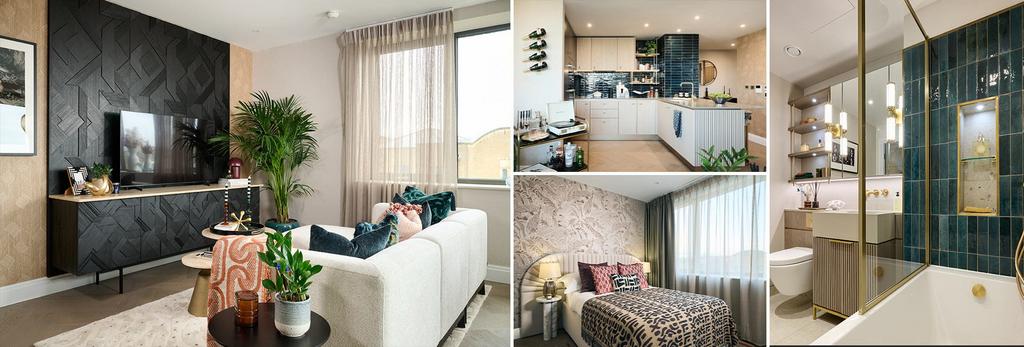 Camden-goods-yard, A montage of Interior images...