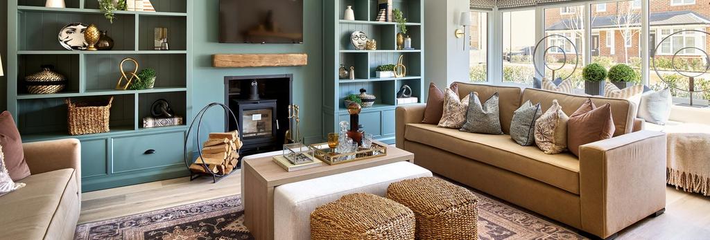 Highcroft, An interior Living area image at...