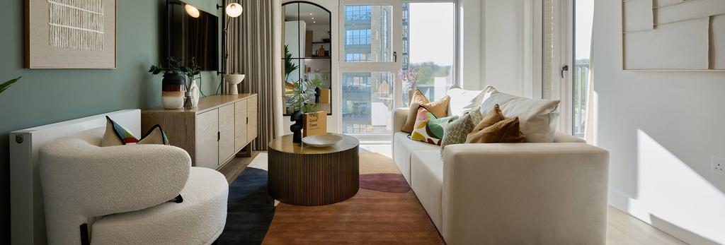 Bankside-gardens, Cosy and spacious living area...