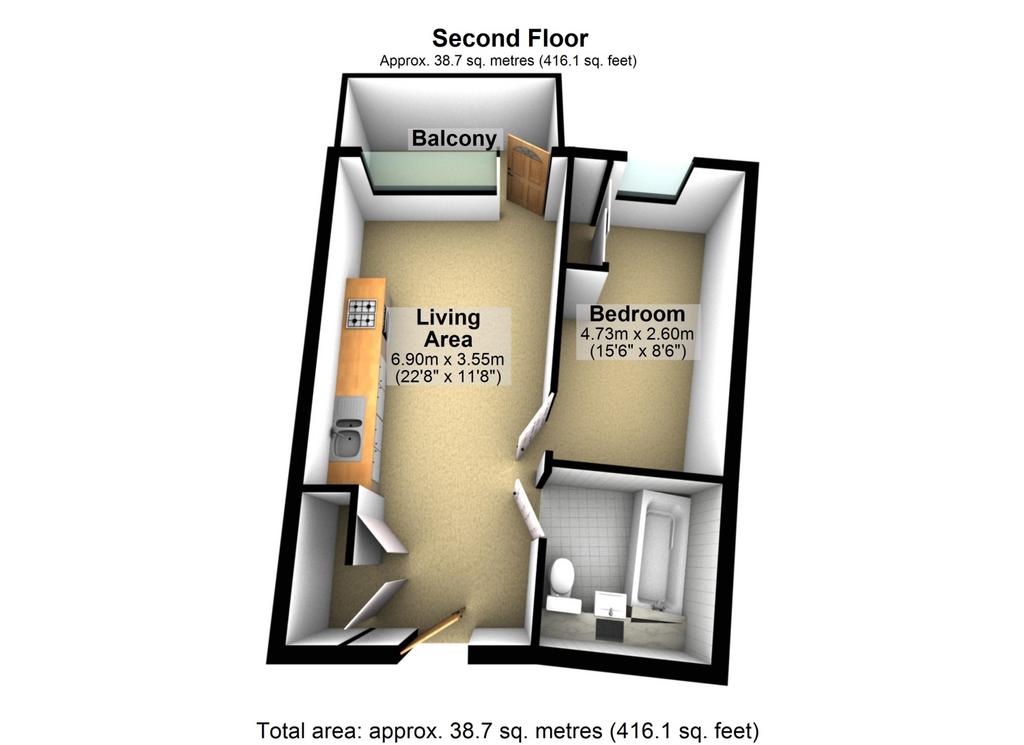 Floor plan 3 d