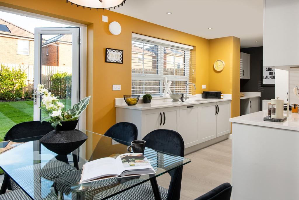 Inside view of Denby kitchen