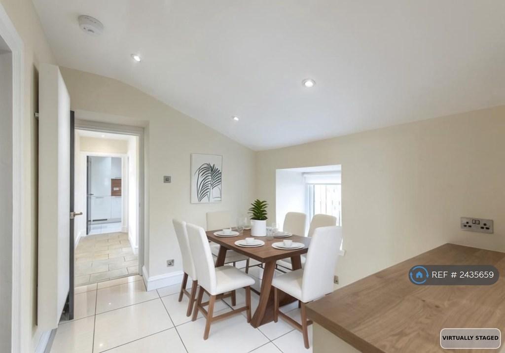 Dining Area Virtually Staged
