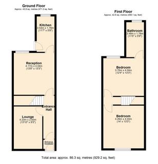 2 bedroom terraced house for sale, South Street, Darwen, Lancashire, BB3 3HZ