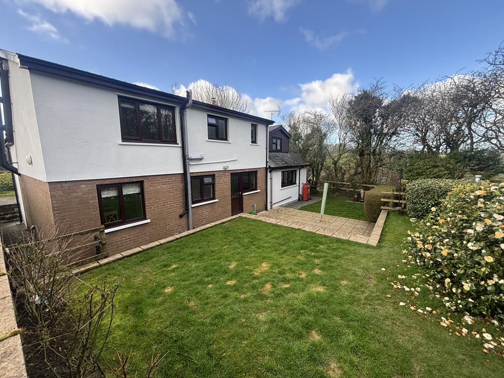 Rear of property