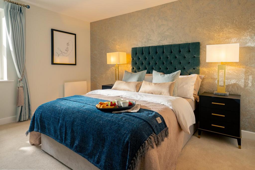 Show home master bedroom