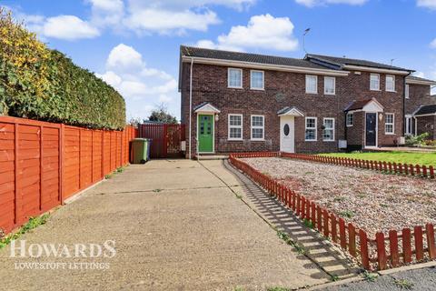 2 bedroom end of terrace house to rent, Peregrine Way, LOWESTOFT