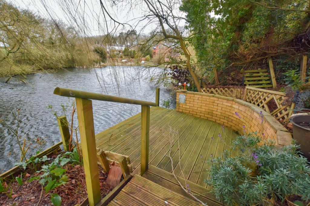 Deck Overlooking Pond