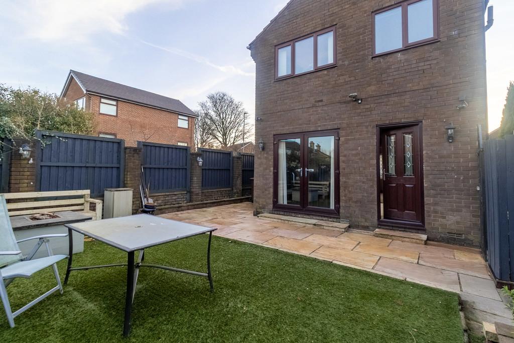 Back garden.